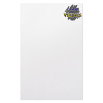 Lamar High School Vikings - Arlington, TX Stationery Design