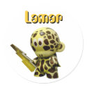 Lamar- Lightning Bolt - Sticker by mollyscards Lamar- Lightning Bolt - Sticker