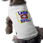 Lamar Rocks ! (blue) Pet Tee