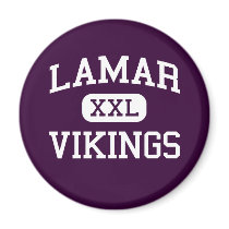 Lamar - Vikings - High School - Arlington Texas magnets