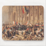 Lamartine rejects the red flag in 1848 mousepad