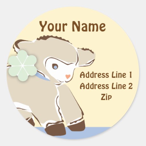 lamb1-your-name-address-line-1-address-line-round-sticker-zazzle