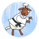 lamb chop stickers by cfkaatje lamb chop stickers
