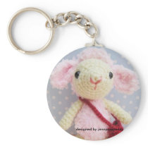 lamb designed by jennyandteddy keychain