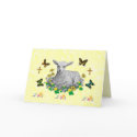 Lamb in flowers cards