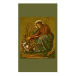 Lamb in the Thicket Gift Card Business Card Templates