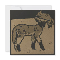 Lamb invitations