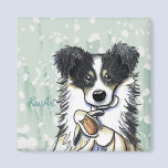 Lamb Lover Border Collie magnet