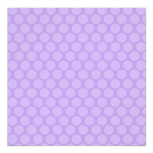 Lamb Purple Dots Girl Baby Shower Invitations