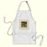 Lamb - Square Animals Illustration aprons