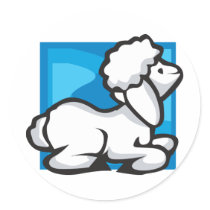 Lamb stickers