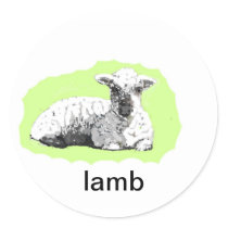 Lamb Stickers