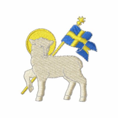 Lamb with Banner Lamb with Banner