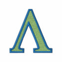 Lambda embroidered shirts