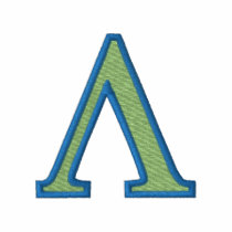 Lambda embroidered shirts