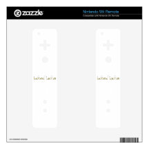 Lambda Ladies Swag Wii Remote Decal