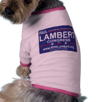 Lambert for Congress Dog Shirt pet clothing