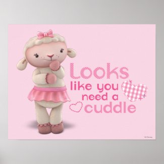 Lambie - Looks Like You Need a Cuddle Print