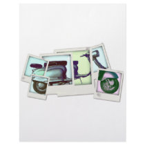 lambretta photo montage personalized letterhead