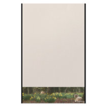Lambs & Flowers Stationery