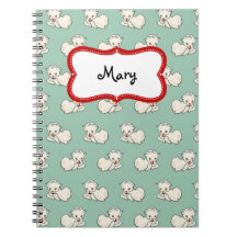 Lambs Spiral Note Book