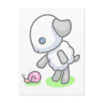 Lamby-Pie Snail Mail postcards