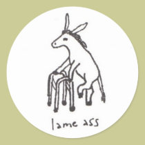 Lame Ass sticker