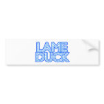 Lame Duck bumper stickers