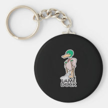 Lame Duck Keychain