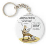 LAME HORSES KEY CHAIN