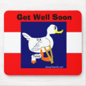 lameduck, Get Well Soon us government mousepads