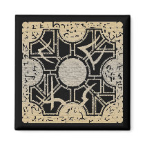Lament Panel 3 (brass) magnets