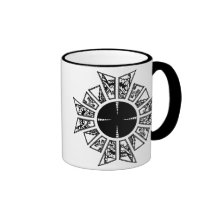 Lament star black mug