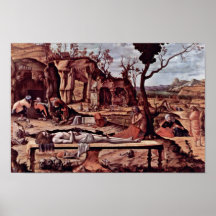 Lamentation By Carpaccio Vittore Poster