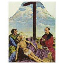Lamentation Fragment By Weyden Rogier Van Der (Bes Letterhead Design