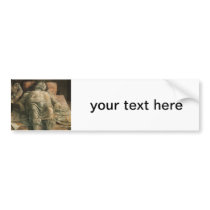 Lamentation of Christ by Andrea Mantegna Bumper Stickers