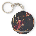 Lamentation Of St. Sebastian By Irene Keychain