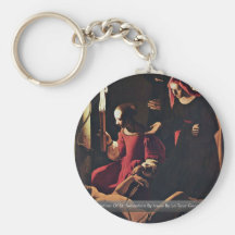 Lamentation Of St. Sebastian By Irene Keychain