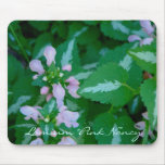 Lamium "Pink Nancy" mousepad