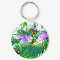 lamium purpureum keychains by Eyefish lamium purpureum keychains