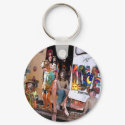Lamont Hippie Keychain by touchedbyastring Lamont Hippie Keychain