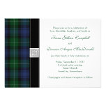 Lamont Tartan Celtic Wedding Invitation