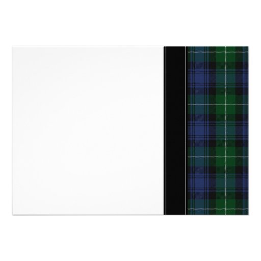 Lamont Tartan Celtic Wedding Invitation