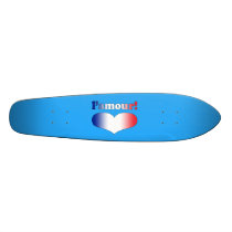 L'Amour Love in French Romantic Valentine's Day Skateboard Deck