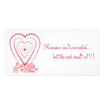L'amour Photo Card Template
