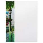 Lamp and Window Boxes Letterhead Design