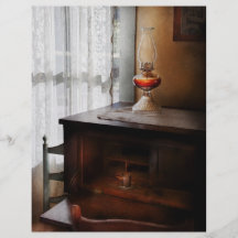 Lamp - I used to write letters Custom Flyer