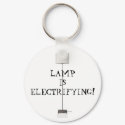 Lamp is Electrifying! keychains by lamplovesyou Lamp is Electrifying! keychains