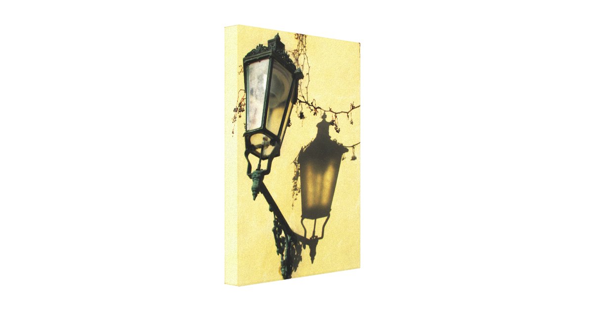 Lamp Post Art Canvas Zazzle