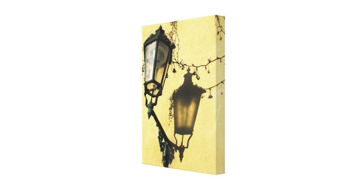 Lamp Post Art Canvas Zazzle